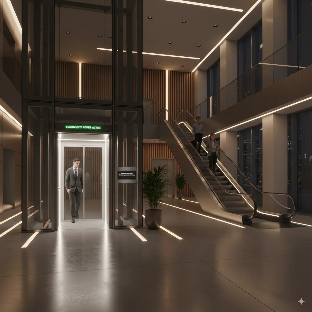 Elevator & Escalator Backup