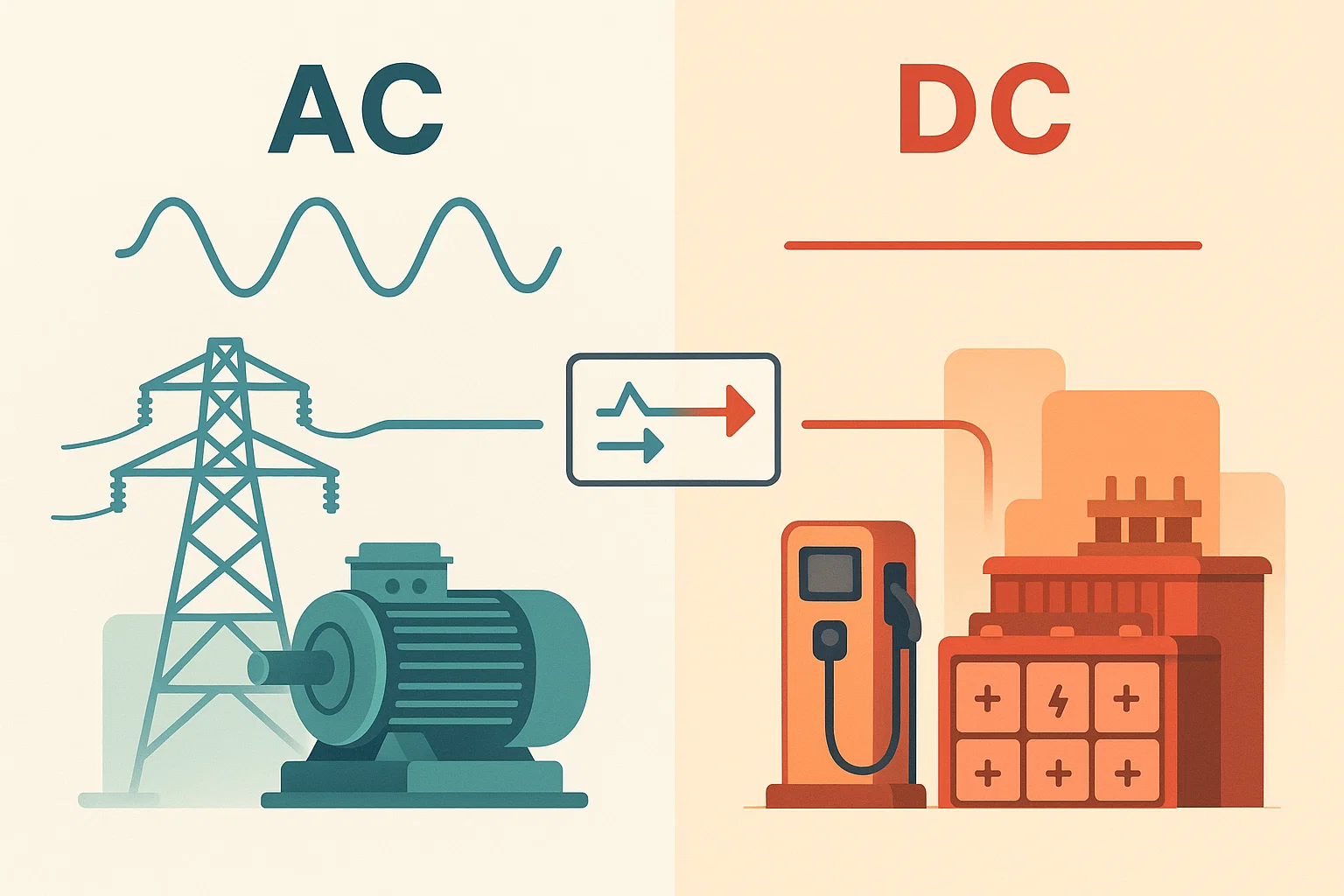 AC vs. DC Current: Powering Modern Industry with the Right Choice